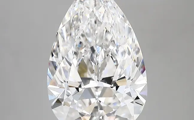4.18ct D VVS2 Pear (IGI)