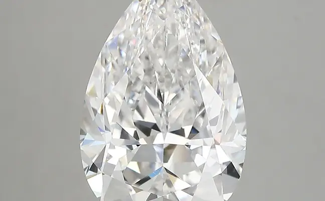4.18ct E VVS2 Pear (IGI)