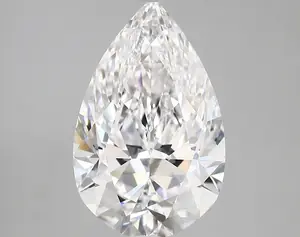 4.18ct D VS1 Pear (IGI)