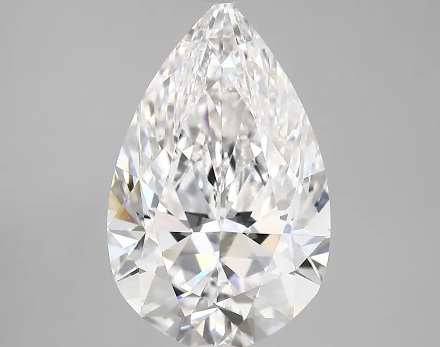 4.18ct D VS1 Pear (IGI)