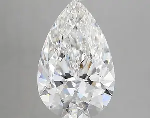 4.17ct F VVS2 Pear (IGI)