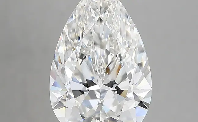 4.17ct F VVS2 Pear (IGI)