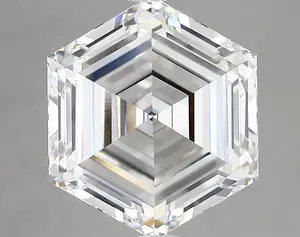 4.17ct D VVS1 Hexagon (IGI)