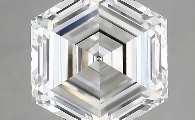 4.17ct D VVS1 Hexagon (IGI)
