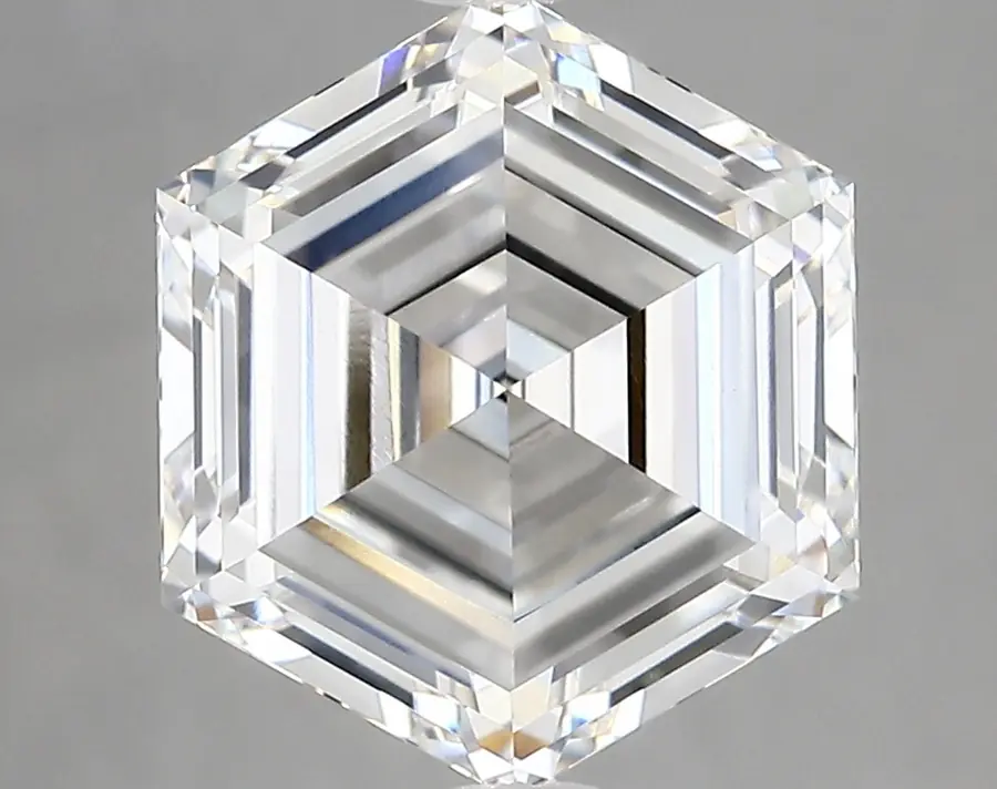 4.17ct D VVS1 Hexagon (IGI)