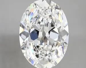 4.17ct E VVS2 Oval Old Miner (IGI)