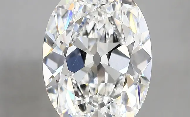 4.17ct E VVS2 Oval Old Miner (IGI)