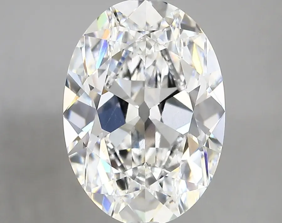 4.17ct E VVS2 Oval Old Miner (IGI)