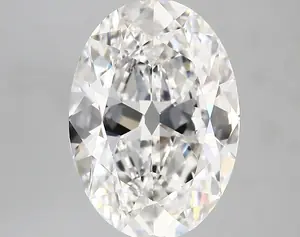 4.17ct E VVS2 Oval Old Miner (IGI)