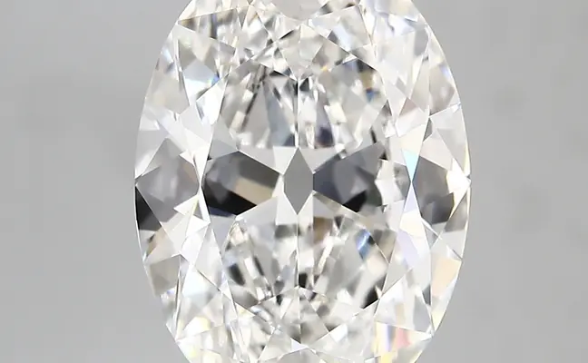 4.17ct E VVS2 Oval Old Miner (IGI)