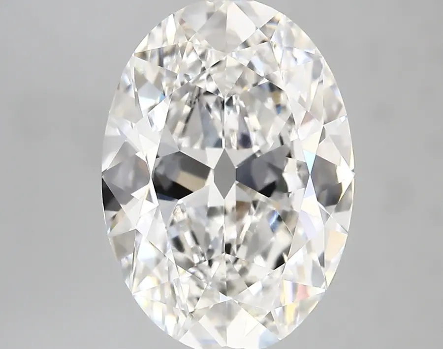 4.17ct E VVS2 Oval Old Miner (IGI)