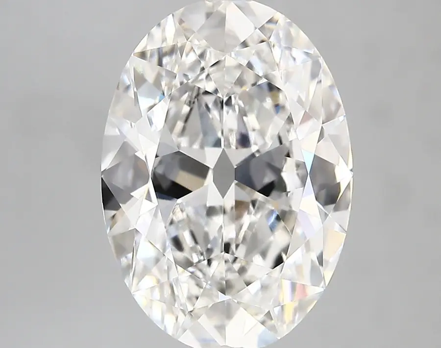 4.17ct E VVS2 Oval Old Miner (IGI)