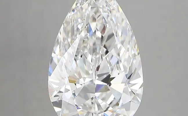 4.16ct F VVS2 Pear (IGI)