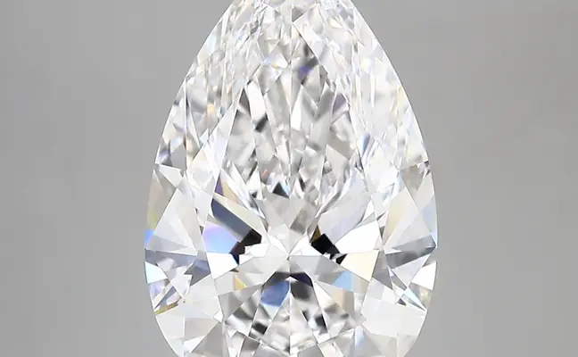 4.16ct D VVS2 Pear (IGI)