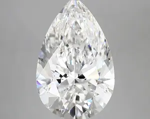 4.16ct E VVS2 Pear (IGI)