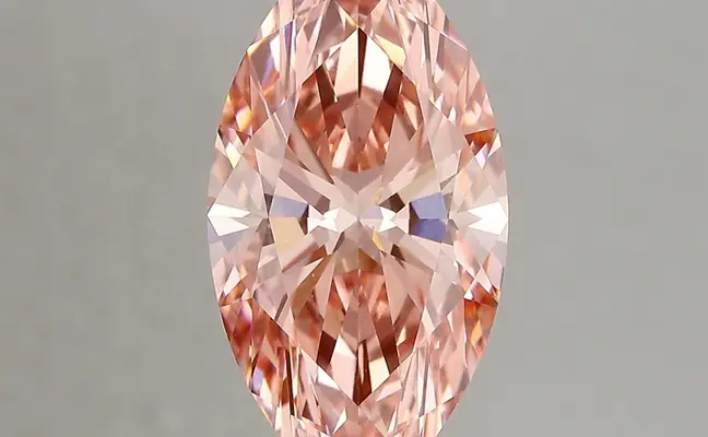 4.16ct FANCY VIVID  PINK VS1 Marquise (IGI)