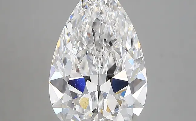 4.15ct D VVS2 Pear (IGI)