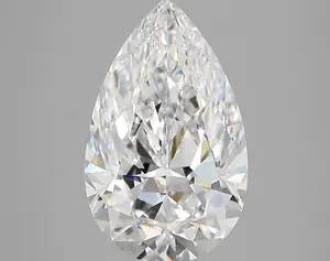 4.15ct D VVS2 Pear (IGI)