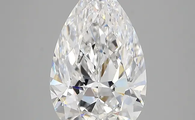 4.15ct D VVS2 Pear (IGI)
