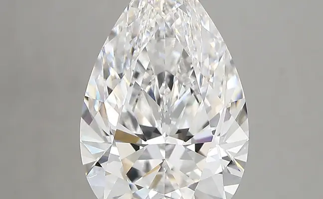 4.14ct D VVS2 Pear (IGI)
