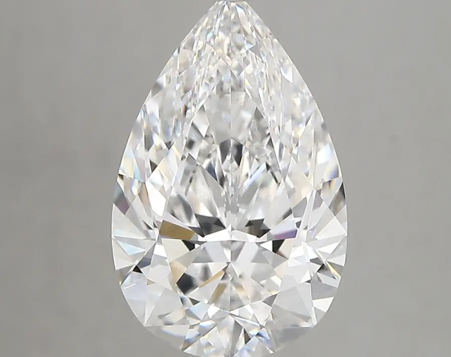 4.14ct D VVS2 Pear (IGI)