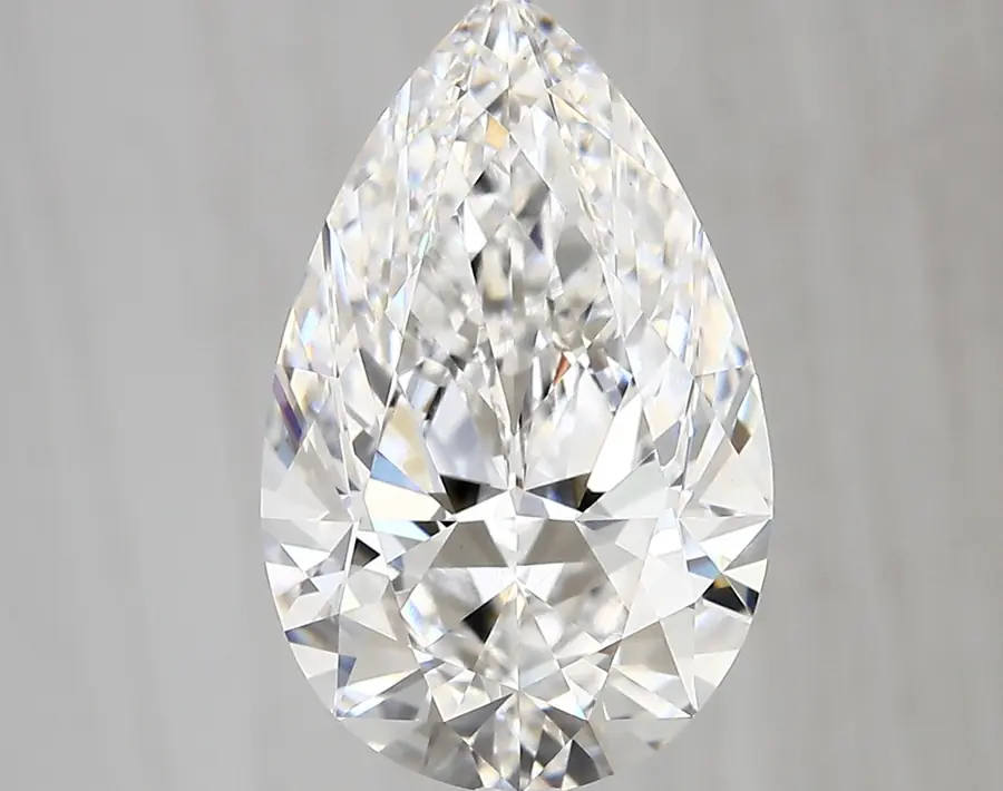 4.14ct D VVS2 Pear (IGI)