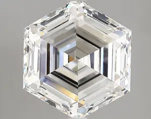 4.14ct D VVS2 Hexagon (IGI)