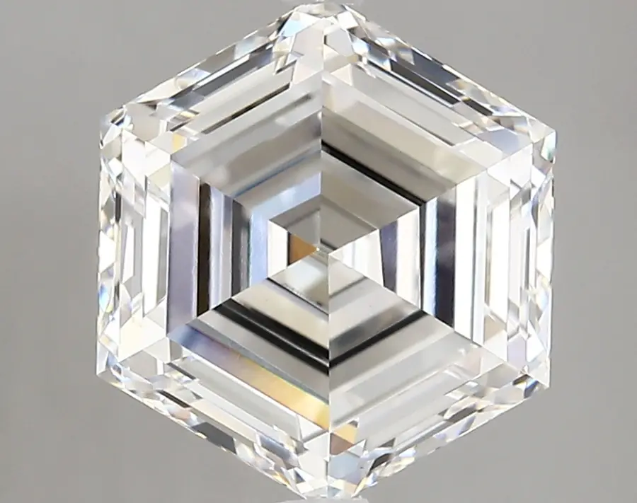 4.14ct D VVS2 Hexagon (IGI)