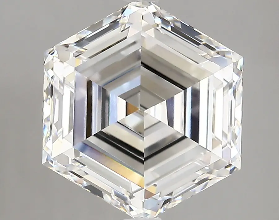4.14ct D VVS2 Hexagon (IGI)