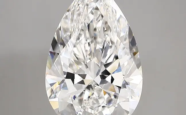4.14ct E VVS2 Pear (IGI)