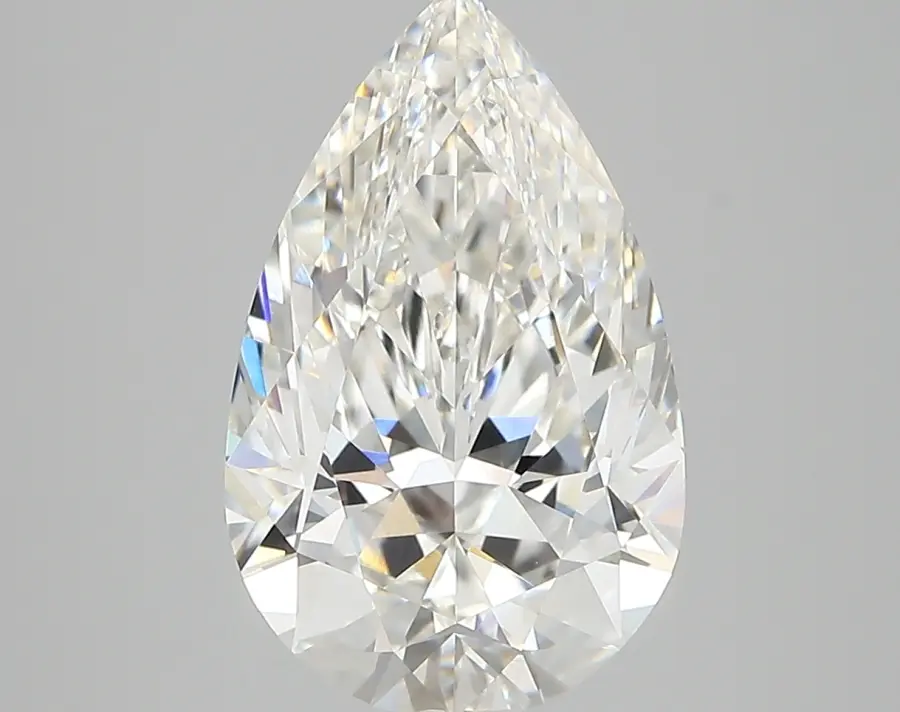 4.13ct F VVS2 Pear (IGI)
