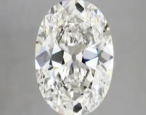 4.13ct F VVS2 Oval Old Miner (IGI)
