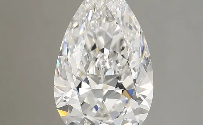 4.13ct E VVS1 Pear (IGI)