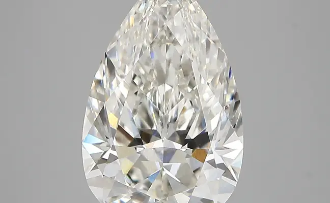 4.13ct G VVS2 Pear (IGI)