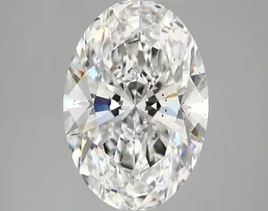 4.13ct D SI1 Oval (IGI)