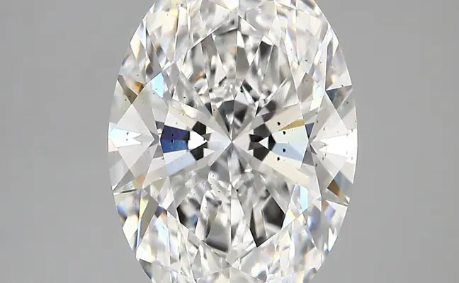 4.13ct D SI1 Oval (IGI)