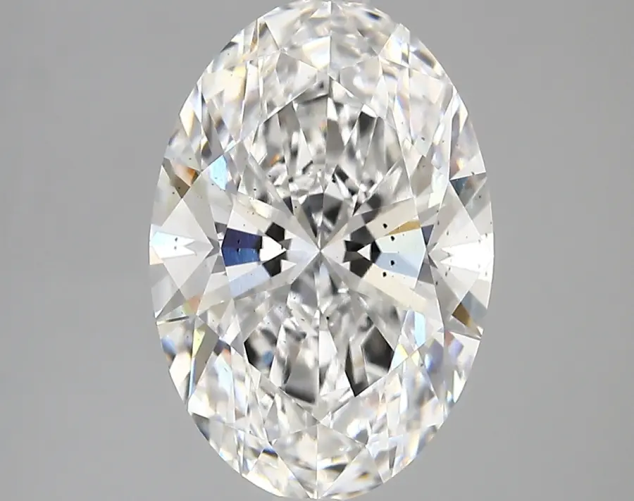 4.13ct D SI1 Oval (IGI)