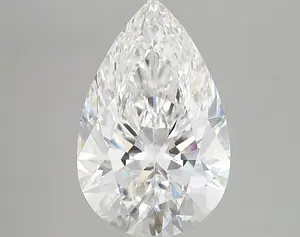 4.12ct E VVS2 Pear (IGI)