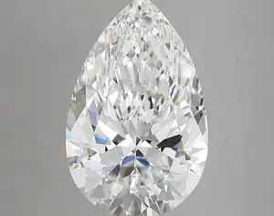 4.12ct E VVS2 Pear (IGI)