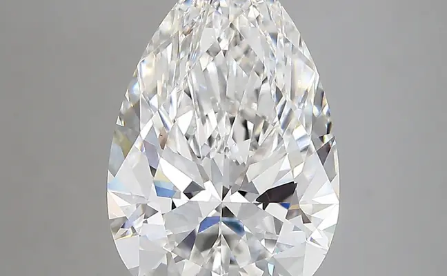 4.12ct E VVS2 Pear (IGI)