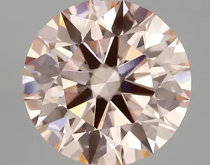 4.12ct FANCY INTENSE  PINK VVS2 Round (IGI)