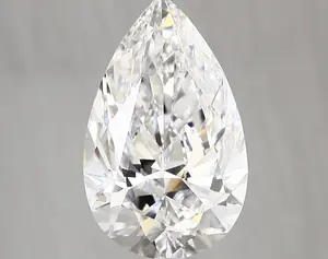 4.11ct D VVS2 Pear (IGI)