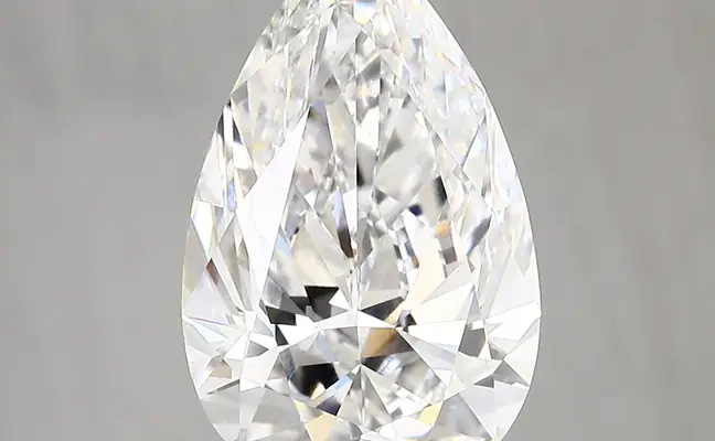 4.11ct D VVS2 Pear (IGI)