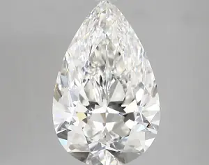 4.11ct F VVS2 Pear (IGI)