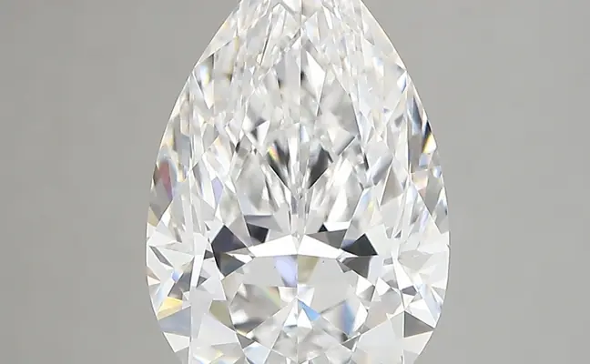 4.09ct E VVS2 Pear (IGI)