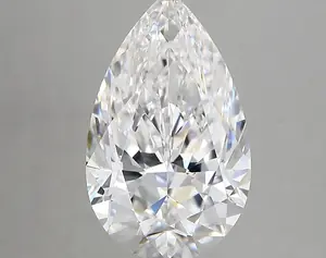 4.09ct D VVS2 Pear (IGI)