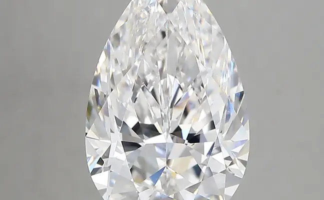 4.09ct D VVS2 Pear (IGI)