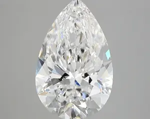 4.09ct D VS1 Pear (IGI)