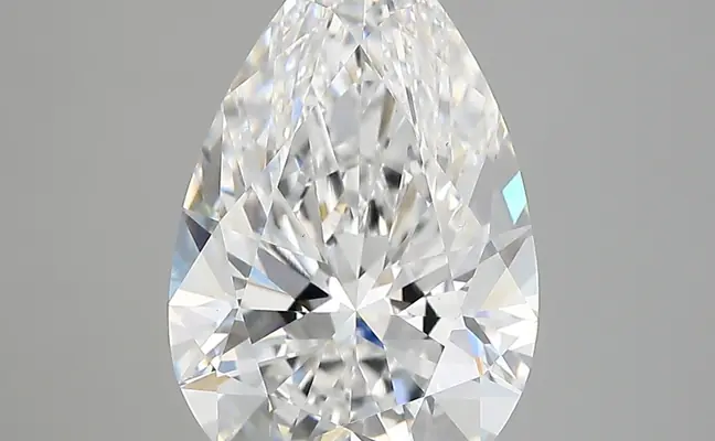 4.09ct D VS1 Pear (IGI)