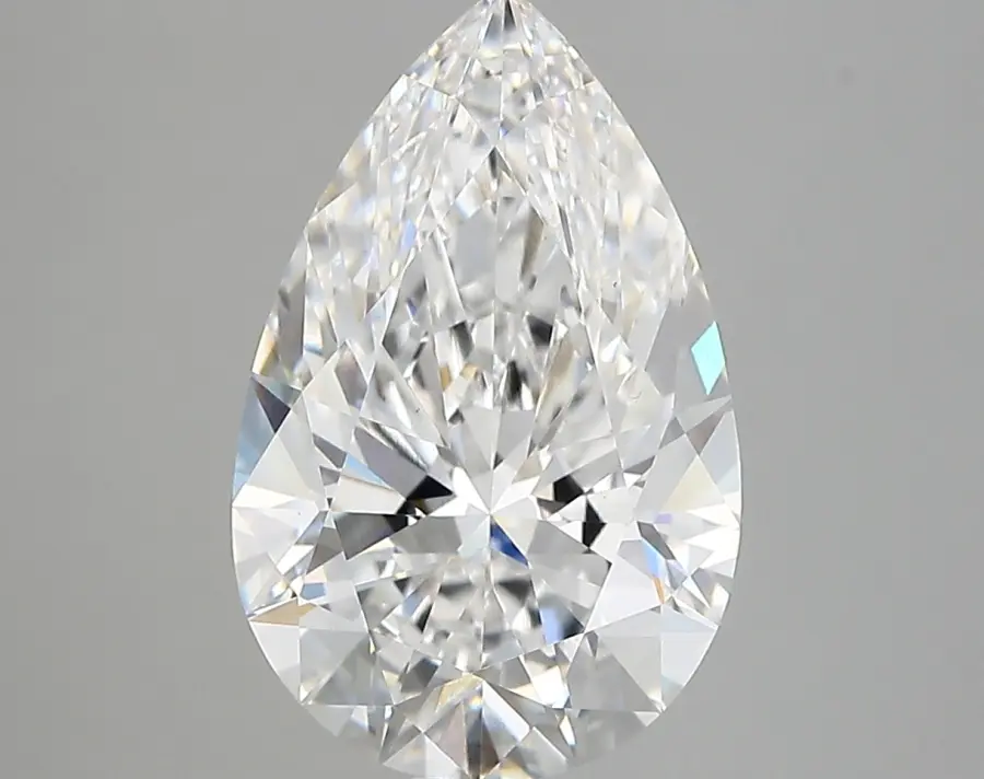 4.09ct D VS1 Pear (IGI)